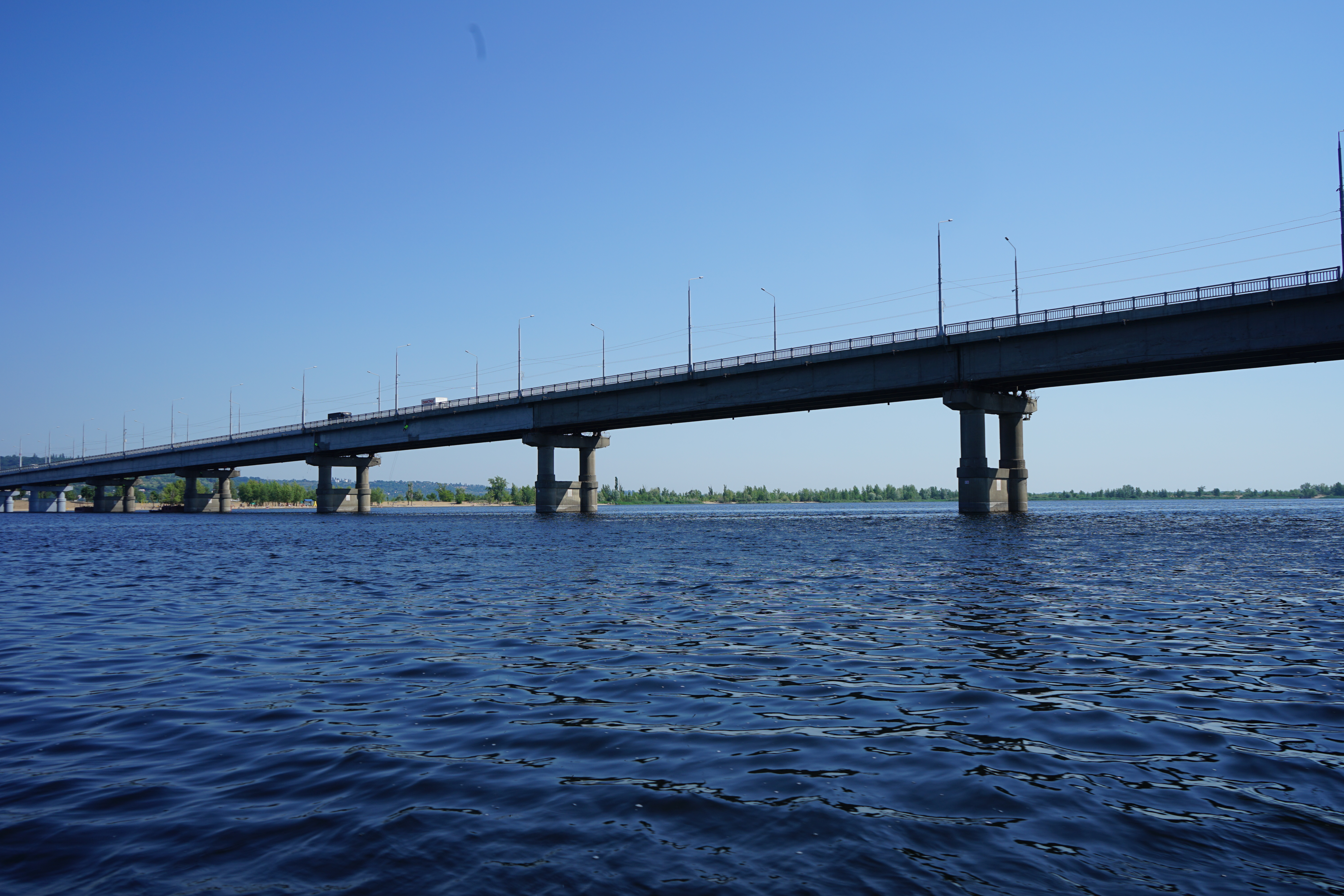 мост в самаре через волгу